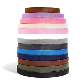 T-nauha / nylonnauha 25mm, useita värejä