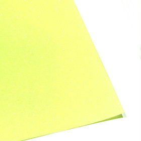 Silityskalvo: Glitteri, neonkeltainen (Gem Flex)