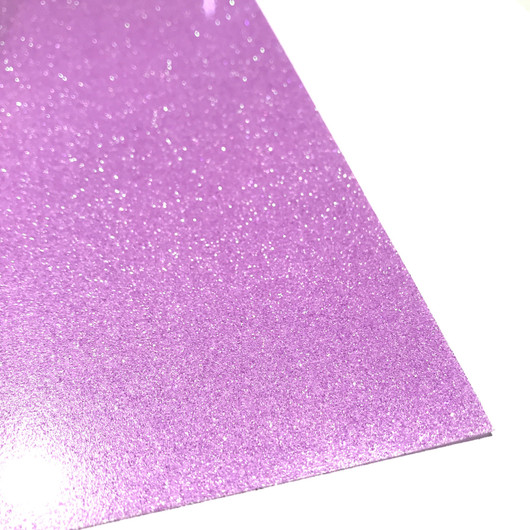 Silityskalvo: Glitteri, vaalea neonvioletti (Gem Flex)
