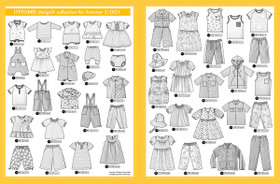 Ottobre design: Kids 62-170cm, kesä 3/2021