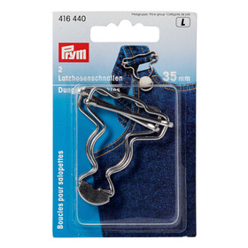 Prym: Lappuhaalarin solki 35mm, hopea