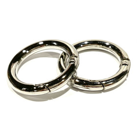 Rengas jousilukolla 32mm, hopea