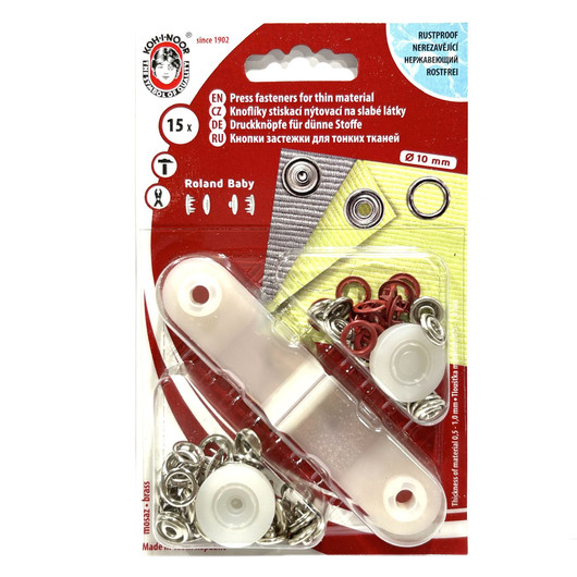 KOH-I-NOOR: Roland Baby rengasneppari 10mm, punainen