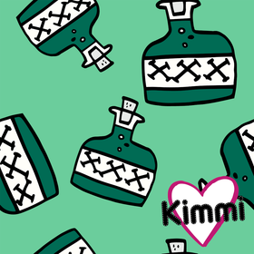 Kimmi: Poison luomupuuvillatrikoo, minttu