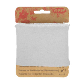 Opry: Reunaresori 6,5cm x 1,1m, glitteri - valkoinen