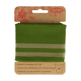 Opry: Reunaresori 6,5cm x 1,1m, raita oliivi - armeijanvihreä