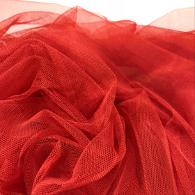 Pehmoinen tylli, punainen