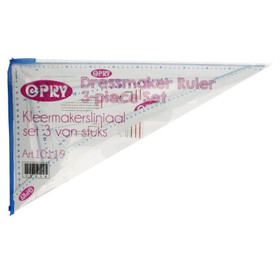 Opry: Ompelijan ja kaavoittajan viivainsetti