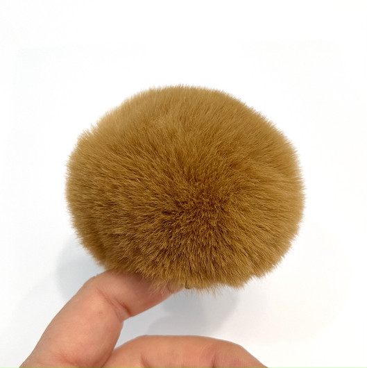 Pehmotupsu 8cm, kameli