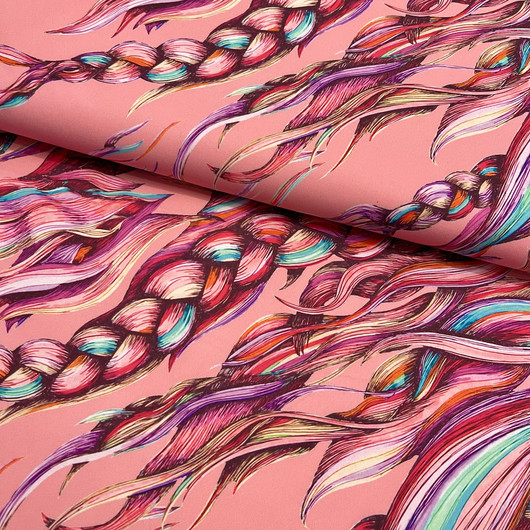 Hellin: Pony Braid Softshell, Ruusukulta