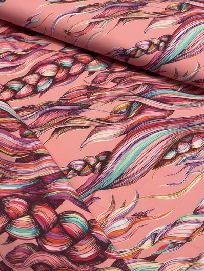 Hellin: Pony Braid Softshell, Ruusukulta