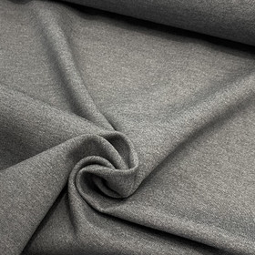 Punto, napakka ja vahva housukangas: Keskiharmaa meleerattu