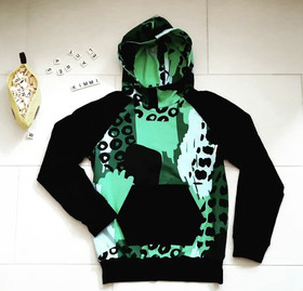 Kimmi: Abstract luomujoustocollege, vihreä