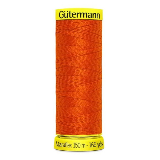 Gütermann Maraflex joustava ompelulanka 150m: Oranssi 351