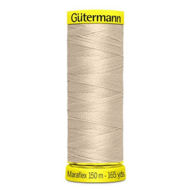 Gütermann Maraflex joustava ompelulanka 150m: Beige 722