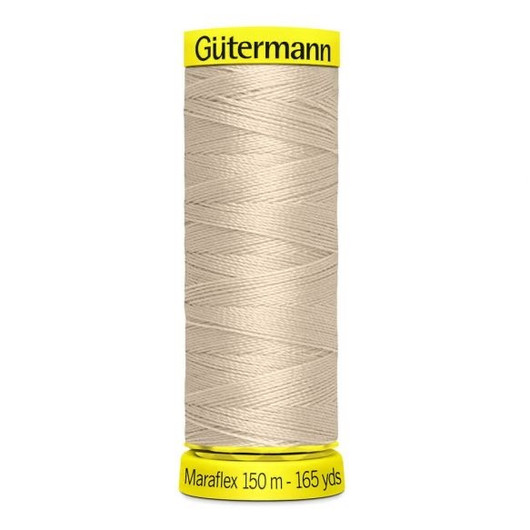 Gütermann Maraflex joustava ompelulanka 150m: Beige 722