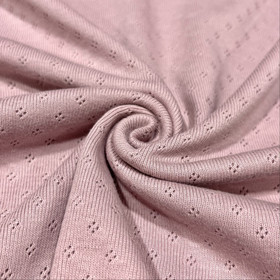 Pitsitrikoo 100% puuvilla: Vanha roosa