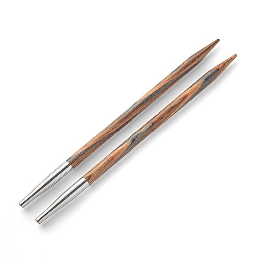 Prym - KnitPro: Natural pyöröpuikon päät 11,6cm, puu