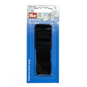 Prym: Rintaliivien kiinnityshakanen / jatkopala 30mm, musta 