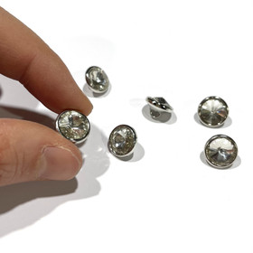 Prym: Timanttinappi hopea 12mm