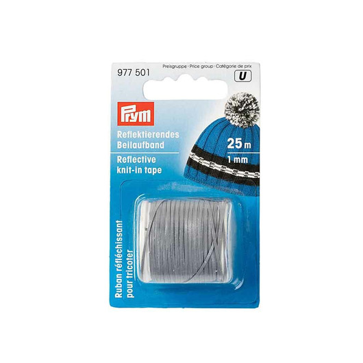 Prym: Heijastava lanka 1mm, 25m