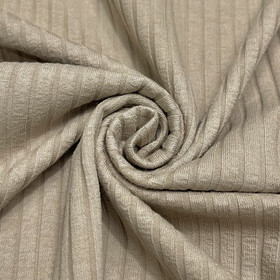 Leveä ribbitrikoo: Tumma beige