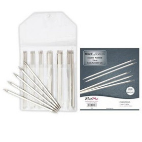 KnitPro: Nova Cubics sukkapuikkosetti 20cm, 2,5-5mm