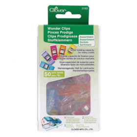 Clover: Wonder clips 50kpl + säilytysrasia