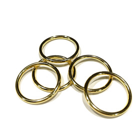 Prym: O-rengas 25mm, kulta