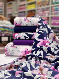 Luomupuuvillatrikoo: Lily, hempeä vaaleanpunainen