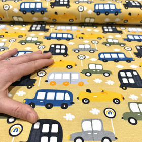 Luomupuuvillatrikoo: Traffic, beige