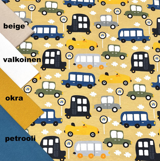 Luomupuuvillatrikoo: Traffic, beige