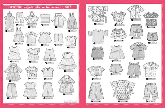 Ottobre design: Kids 62-170cm, kesä 3/2022