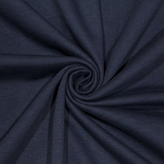 100% puuvillatrikoo: Tummansininen