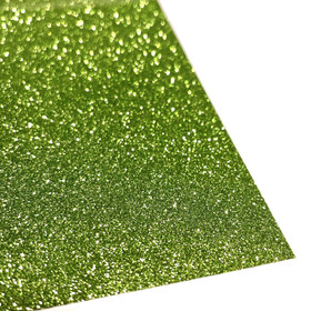Silityskalvo: Glitteri, lime (Gem Flex)