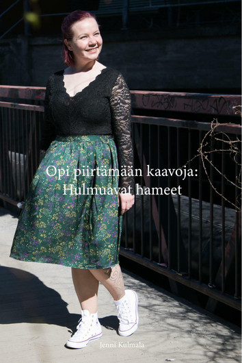Jujuna: Opi piirtämään kaavoja: Hulmuavat hameet - kirja