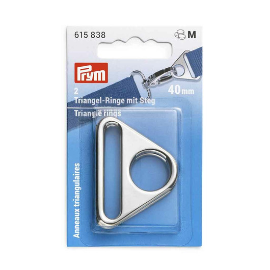 Prym: Hihnankannatin 40mm, hopea
