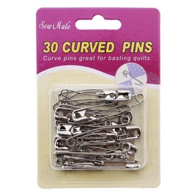 Sew Mate: Käyrä hakaneula 30kpl
