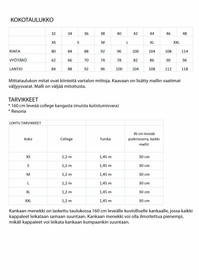 Sala Design: Lohtu, naisten oversize college/tunika, koot XS – XXL