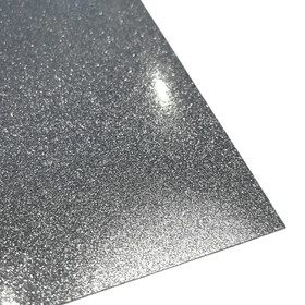 Silityskalvo: Glitteri, harmaa (Gem Flex)