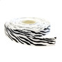 Ripsinauha: Seepra, valkoinen - musta, 16mm / 1m