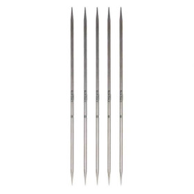 KnitPro Mindful: Sukkapuikot 20cm, metalli