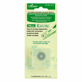 Clover: Vaihtoterä pyöröleikkurille 18mm 5kpl
