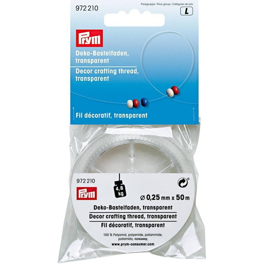 Prym: Askartelusiima 0,25mm / 50m