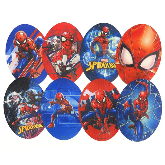 Silityskuva / Silitettävä paikka: Spider-Man, 11x8cm, useita erilaisia