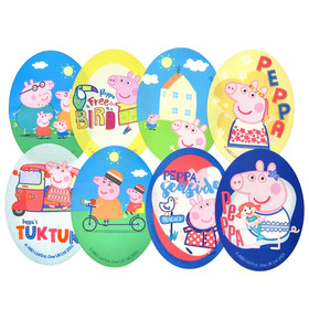 Silityskuva / Silitettävä paikka: Pipsa Possu, 11x8cm, useita erilaisia