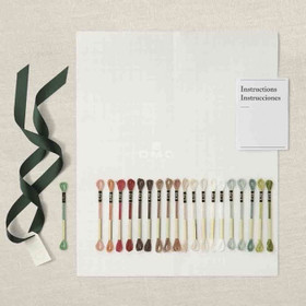 DMC: Kirjontatarvikepaketti, Animal alphabet sampler