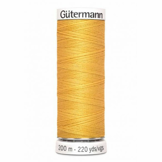 Gütermann ompelulanka 200m: Keltainen 416