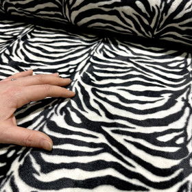 Velboa, kepparikangas: Seeprakuvio, mustavalkoinen