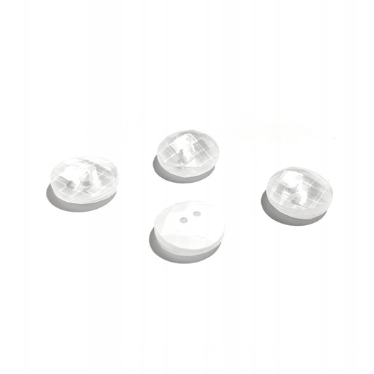 Prym: Nappi läpikuultava 13mm, valkoinen